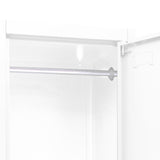 Locker Cabinet White 38x45x180 cm Steel 339776