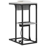 Bedside Cabinet Grey Sonoma 41.5 x 26 x 60.5 cm Engineered Wood 859593