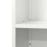Firewood Rack White 40x30x75 cm Cold-rolled steel 864192