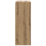 Hanging Wall Cabinet Artisan Oak 69.5x32.5x90 cm 857046