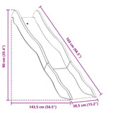 Play Slide Blue 174x38 cm Polypropylene 826598