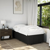 Bed Frame without Mattress Black 90x190 cm Single Fabric 3284799