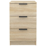 ZNTS Bedside Cabinet Sonoma Oak 40x36x65 cm 811274