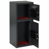 Digital Safe with Lock Dark grey 35 x 31 x 80 cm Steel 42011318