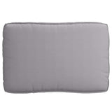 Pallet Cushion Set 2 pcs Grey 120 x 80 x 12 cm Oxford fabric 3329080