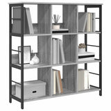 Bookshelf Grey Sonoma 102 x 32 x 104.5 cm Engineered Wood 884009