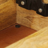 Coffee Table Solid Mango Wood 110x55x35 cm 246320