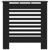 MDF Radiator Cover Black 78 cm 325564