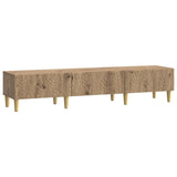 TV Cabinet 147 x 34.5 x 30 cm Artisan Oak Engineered Wood 895174
