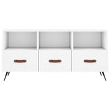 TV Cabinet White 102x36x50 cm Engineered Wood 829004
