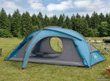 Trekking Tent with Rainfly Water-Resistant 2-Person Blue 42042215