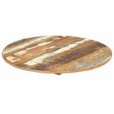 Round Table Top 40 cm 15-16 mm Solid Reclaimed Wood 286031