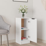 Sideboard White 30x30x70 cm Engineered Wood 811133