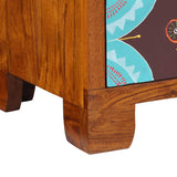 Sideboard Multicolour 50x35x60 Solid Wood Acacia 4016501