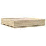 Bed Frame without Mattress Sonoma Oak 180x200 cm Super King 3209683