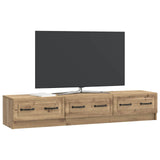 TV Cabinet Artisan Oak 147 x 34.5 x 27 cm Engineered Wood 895864