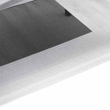 Dog Bed Folding Manual Silver Grey 122 x 93 x 106.5 cm Steel 42008176