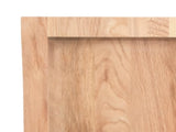 Wall Shelf Light Brown 40x60x cm Treated Solid Wood Oak 363636
