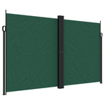 ZNTS Retractable Side Awning Dark Green 200x1200 cm 4004860