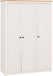 ZNTS Panama 3 Door Wardrobe 100-101-198