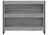 Book Cabinet Grey Sonoma 80 x 30 x 86.5 cm Engineered Wood 886411
