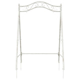 Swing Frame Antique White 113 x 121.5 x 168 cm Steel 42038701
