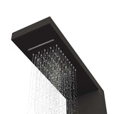 Shower Panel System Aluminium Black 151416