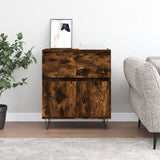 Sideboard Smoked Oak 60x35x70 cm Engineered Wood 831121