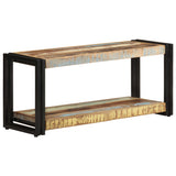 TV Cabinet Mixed Colour Reclaimed Wood Large TV Cabinet 321979