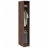 Wardrobe Brown Oak 30x50x200 cm Engineered Wood 3307780