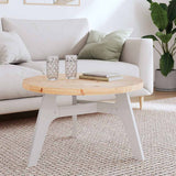 Table Top Round 70x3 cm Solid Wood Pine 833667