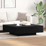 Coffee Table Black Oak 100 x 100 x 31 cm 863005