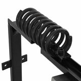 Cattle Brushes Adjustable Black and White 84 x 10 x 91 cm PVC 42006836