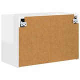 TV Wall Cabinet Wall-mounted High Gloss White 59.5 x 31 x 40 cm 892337