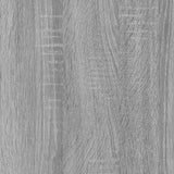 Sink Cabinet with Built-in Basin Grey Sonoma Engineered Wood 3152883