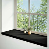 Window Sills 2 pcs Brown Black 100x40x2 cm Solid Wood Oak 4009200