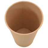 Paper Coffee Cups 1000 pcs 16oz 400ml Brown 4102797