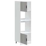 Oven Cabinets 2 pcs Porto Grey Sonoma Engineered Wood 3315057