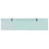 ZNTS Floating Shelves 2 pcs Glass 80x20 cm 8 mm 3051523