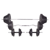 Barbell and Dumbbell Set 120 kg 91406