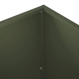 Garden Planter Olive Green 40 x 40 x 75 cm Cold-rolled Steel 8005378