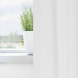 Blackout Curtains with Rings 2 pcs Bright White 260 x 140 cm 4107497