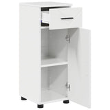 Bathroom Furniture Set with Drawer 3 pcs High Gloss White 3392957