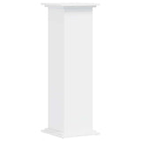 Plant Stand White 33x33x100 cm Engineered Wood 852978