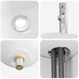 Bathroom Furniture Set 2 pcs White 33 x 34.5 x 100 cm 3406113