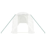 Greenhouse with Steel Frame White 20 m 10x2x2 m 3188031