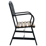 ZNTS Garden Bench 120 cm Wood 47940