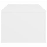 Coffee Table White 100x50.5x35 cm Engineered Wood 816536
