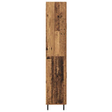 Highboard 2 pcs Old Wood Engineered Wood 3415781