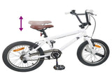 BMX Bike 18 Inches for 7-10 Years Old White 42009728